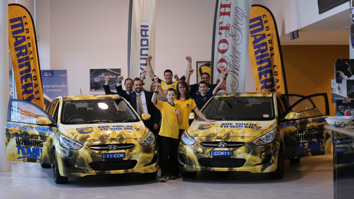 Mariners Car Raffle LAST CHANCE: Hyundai car giveaway - Central Coast Mariners
