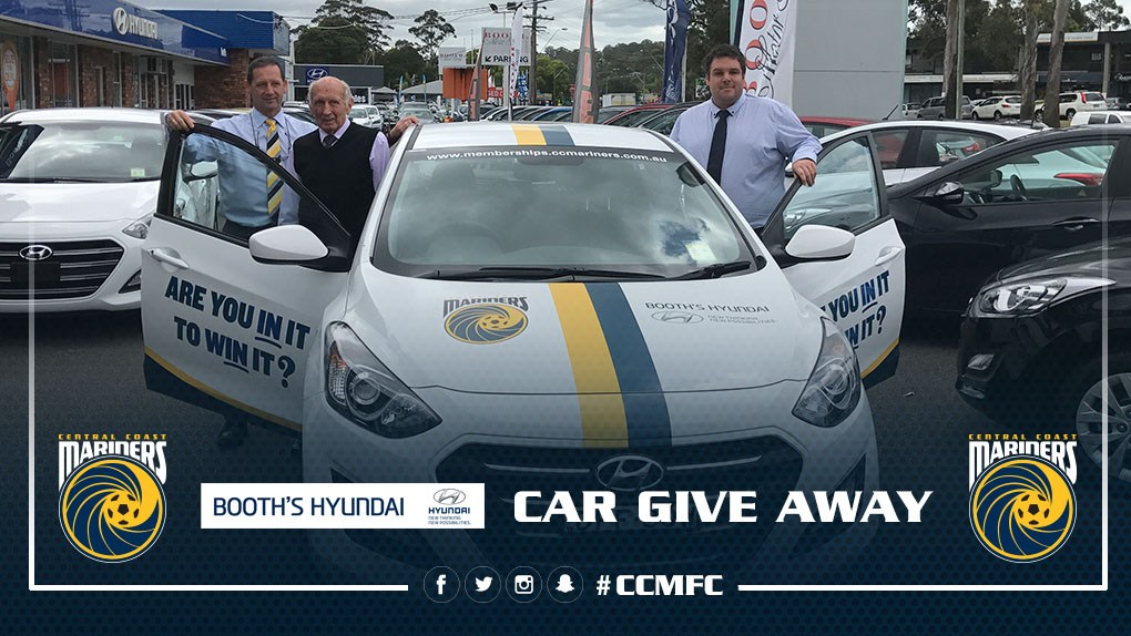 Mariners Car Raffle Your last chance to win a brand new Hyundai! - Central Coast Mariners