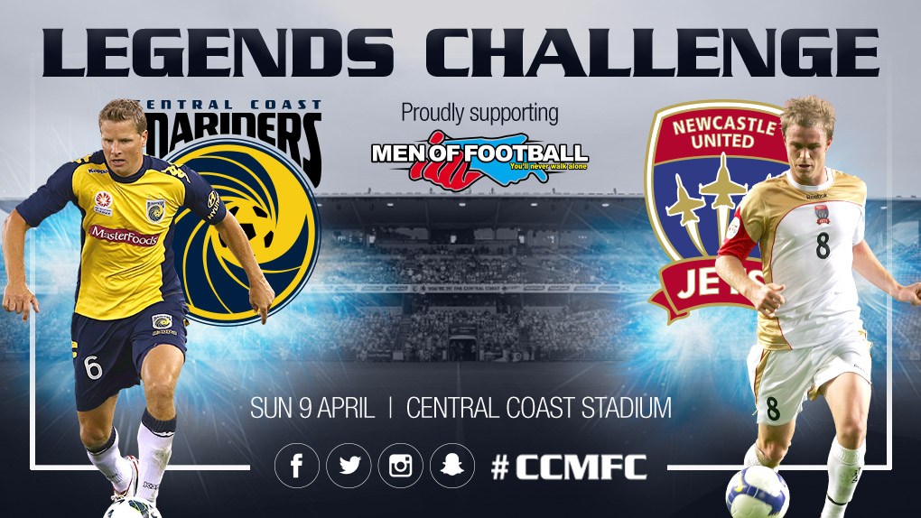 Mariners & Jets to play inaugural ‘Legends Challenge’ - Central Coast ...