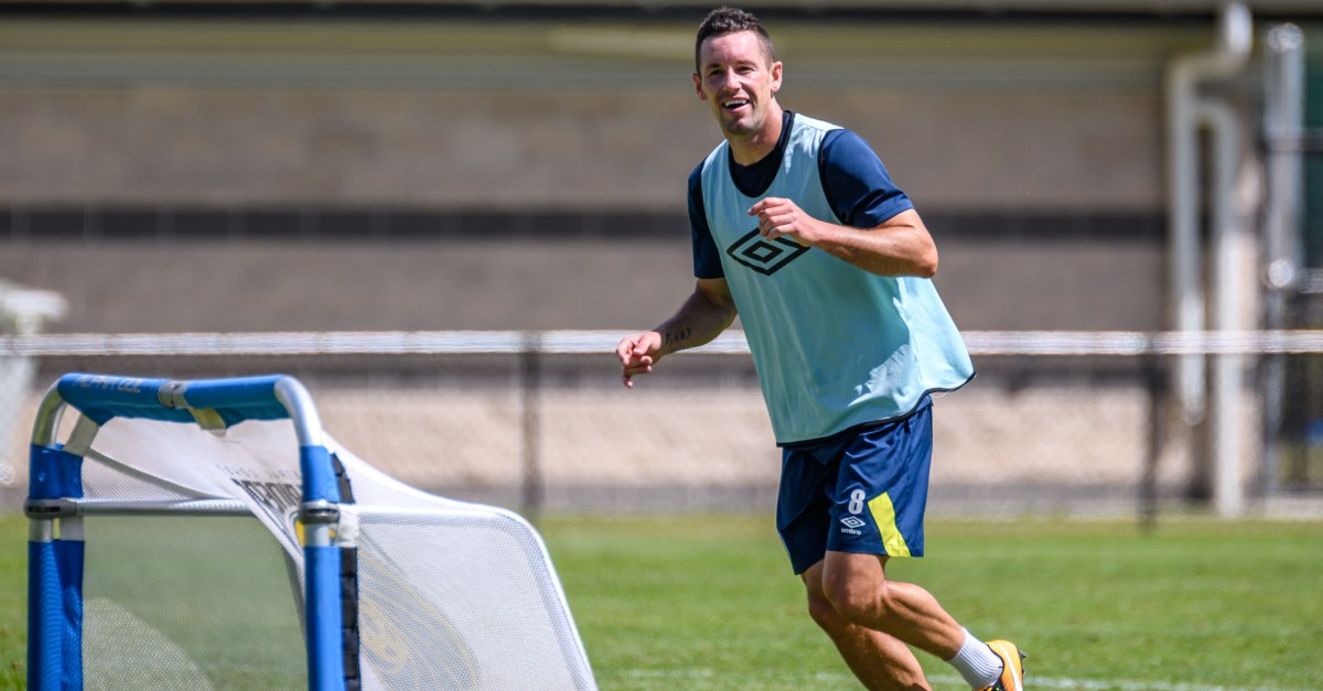 Blake Powell Buzzing with Mariners Return - Central Coast Mariners