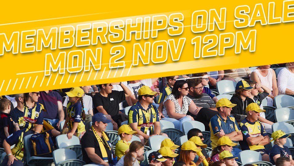 Mariners Memberships on Sale 2 November