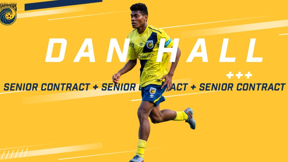 Mariners sign Academy Captain Dan Hall to senior deal