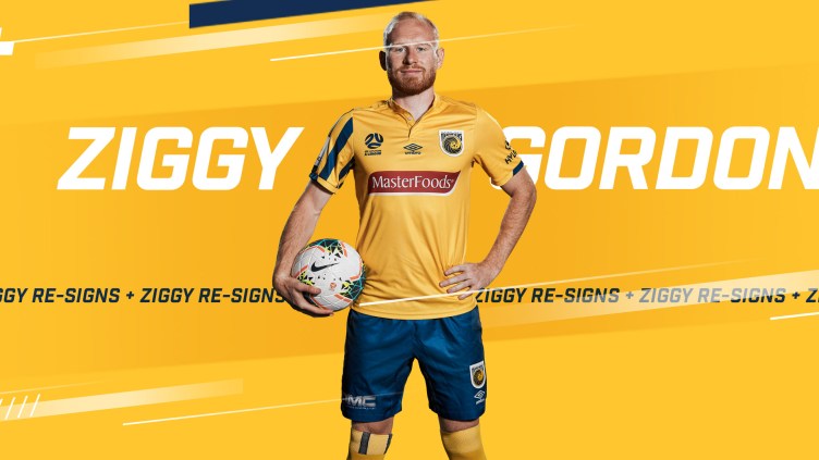 Ziggy Gordon extends his stay on the Central Coast