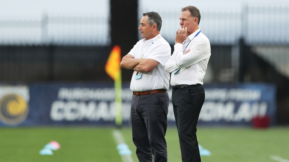 Alen Stajcic and Ken Schembri