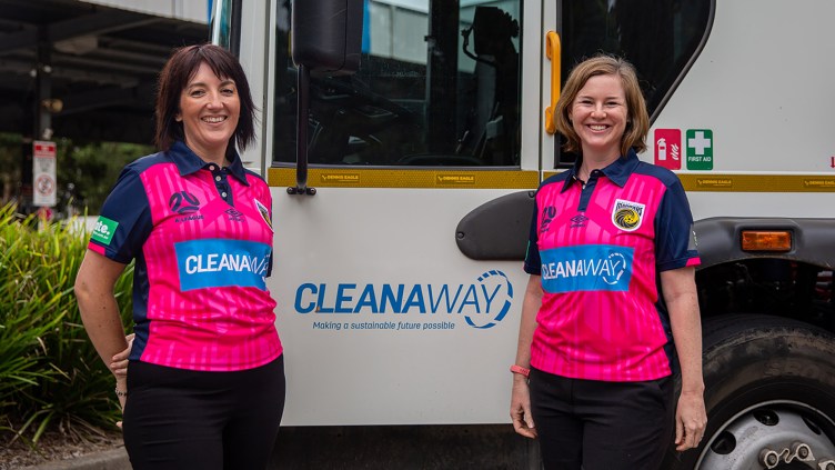 Mariners launch Pink partnership with Cleanaway for 2021 Pink Round