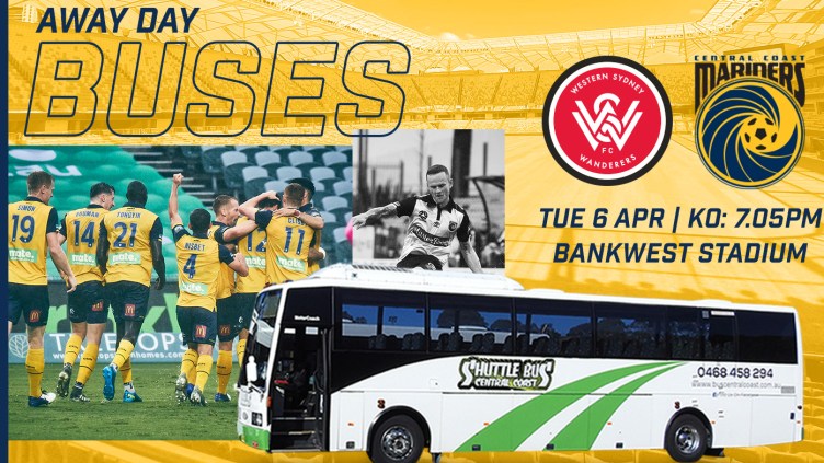 Get on the bus to Bankwest on Tuesday!