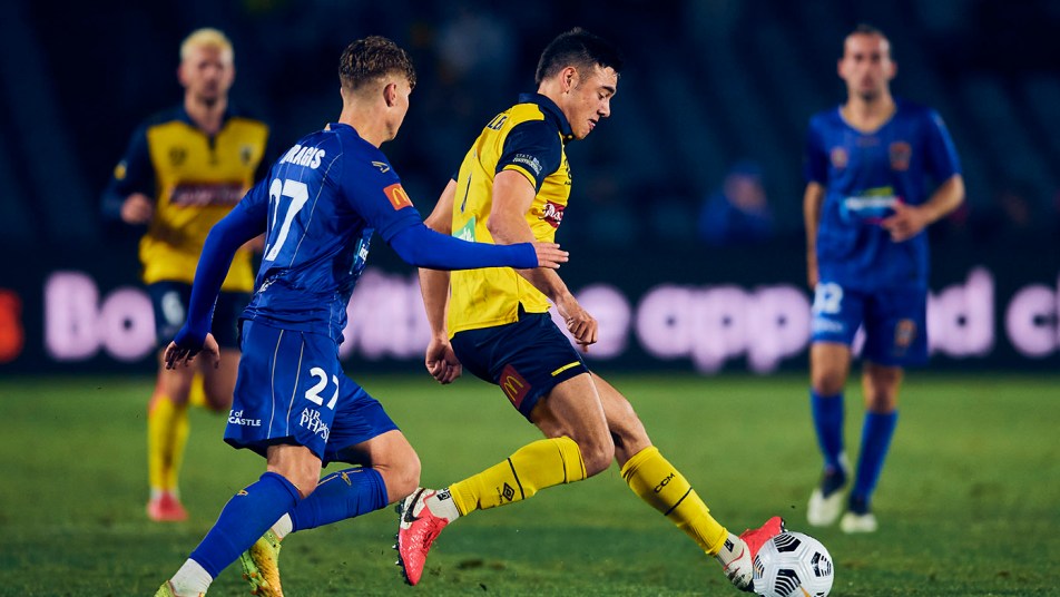 Lewis Miller in action against the Jets