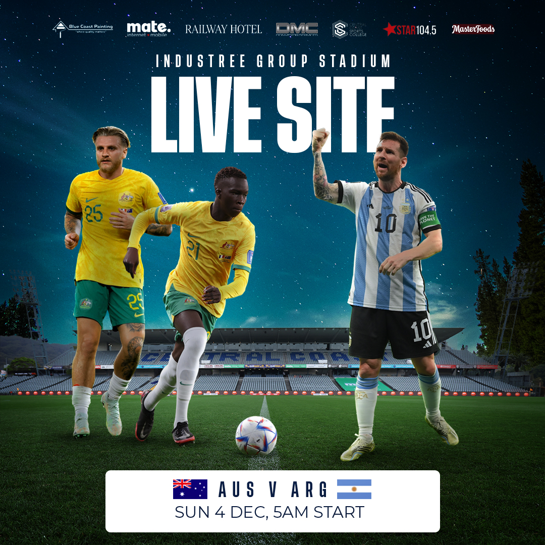 Mariners Live Site set for Socceroos vs Argentina Central Coast Mariners