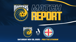 Isuzu UTE A-League, Central Coast Mariners 0-0 Melbourne City
