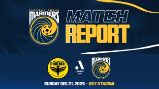 Isuzu UTE A-League, Wellington Phoenix 3 def Central Coast Mariners 1
