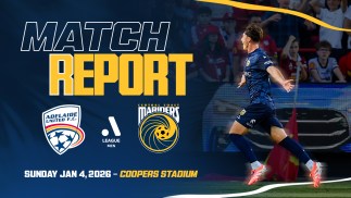 Isuzu UTE A-League, Adelaide United 0–4 Central Coast Mariners