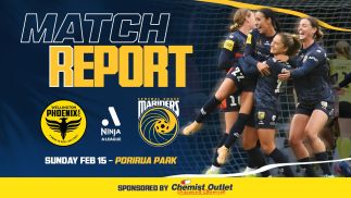 Mariners win in Wellington in challenging conditions