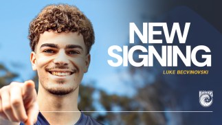 Mariners sign exciting 17-year-old striker Luke Becvinovski