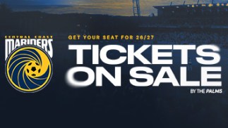 TICKETS ON SALE: Round 1 F3 Derby – Mariners vs Newcastle Jets