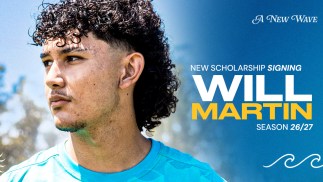 MARINERS SIGN NEW ZEALAND GOALKEEPER WILL MARTIN ON SCHOLARSHIP