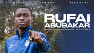 BIG-MOMENT KEEPER: MARINERS SIGN NIGERIAN U20 INTERNATIONAL RUFAI ABUBAKAR